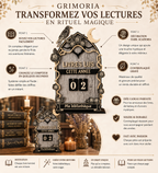 Compteur de livres "GRIMORIA"