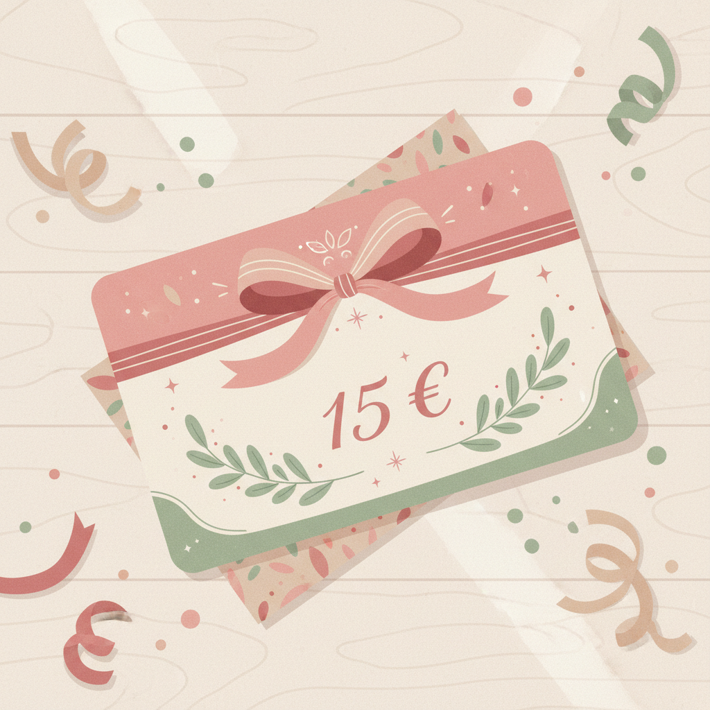 Carte cadeau 15 euros