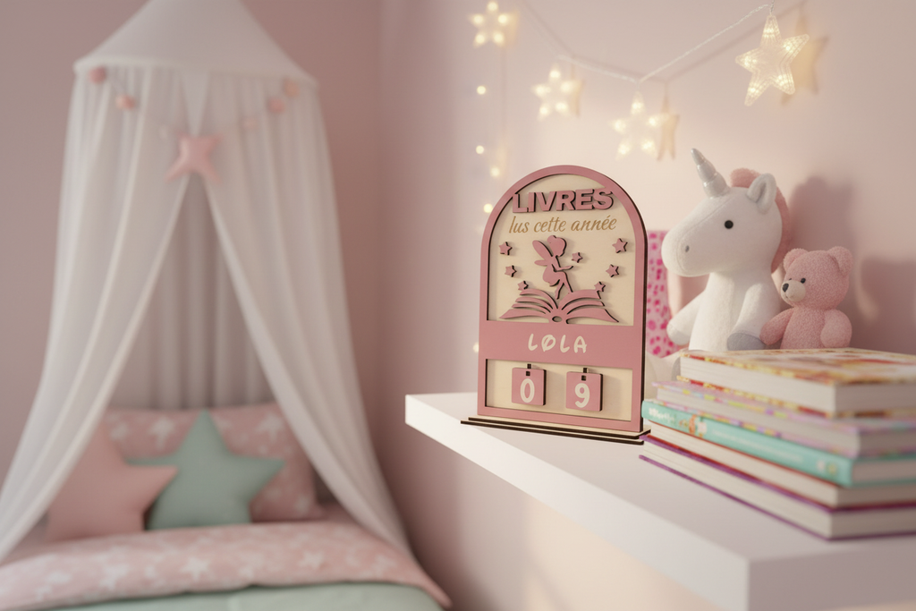 Liseur Enchanté - Chambre petite fille
