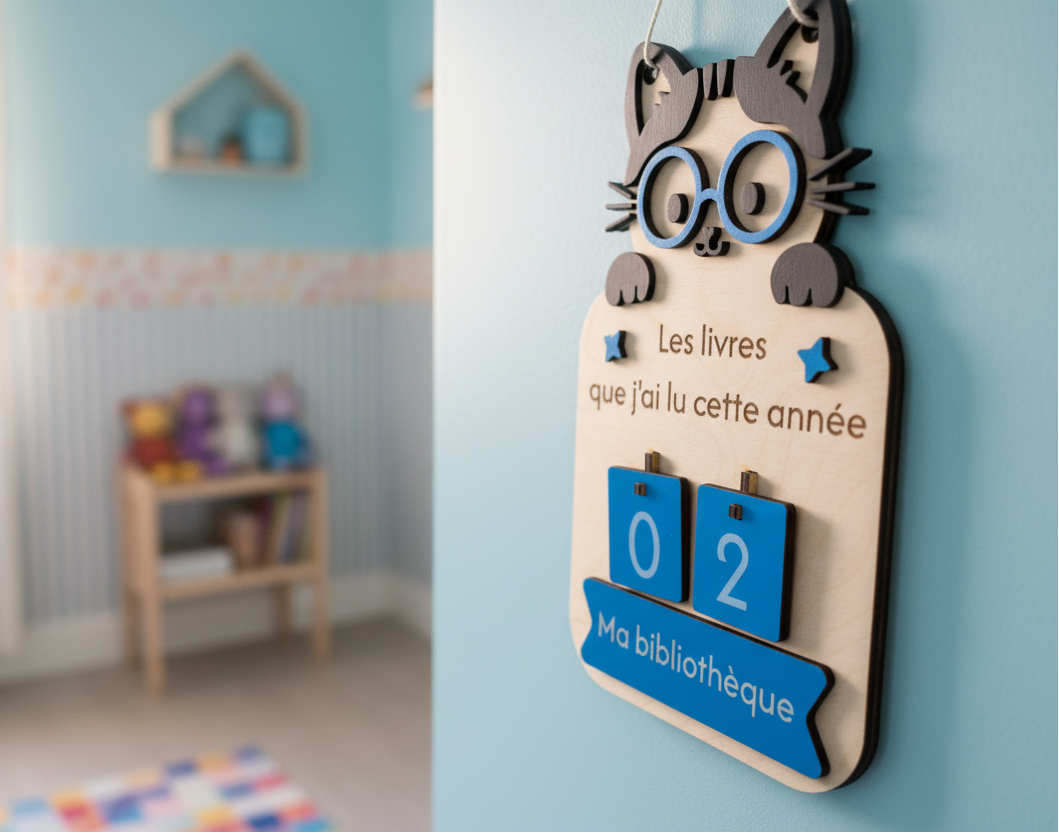 Livrou - Gros plan chambre d'enfant
