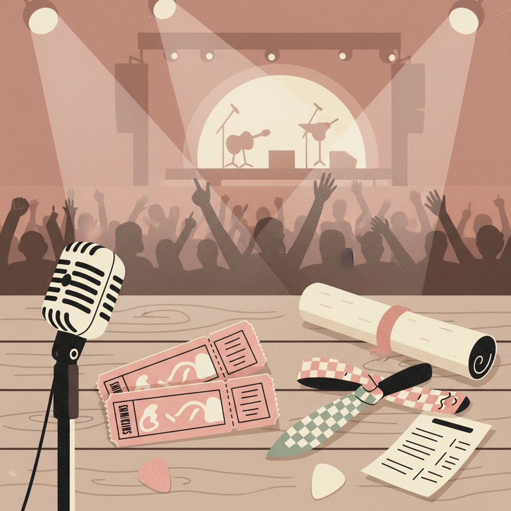 Scène de concerts et musique live